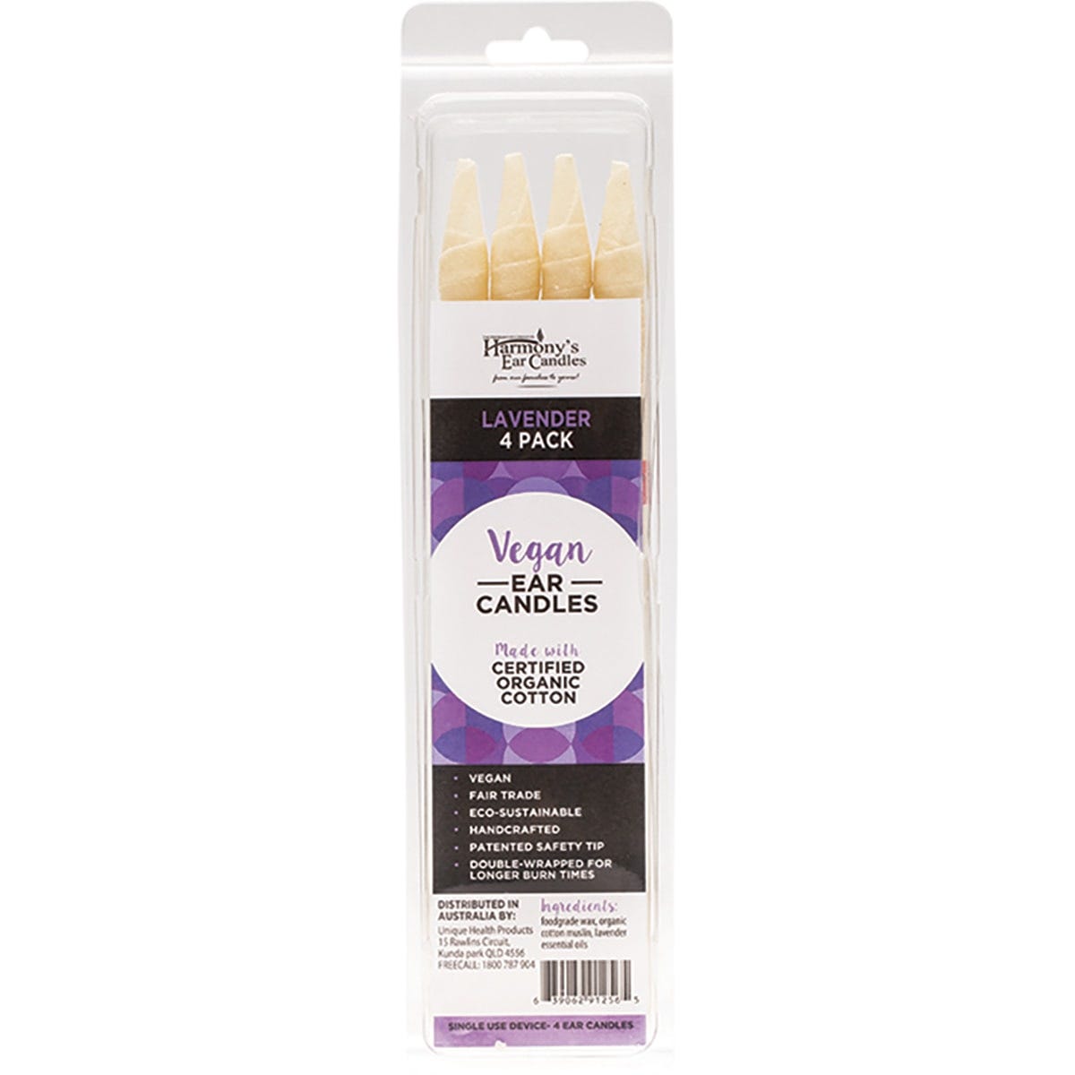 Vegan Ear Candles Lavender Scented