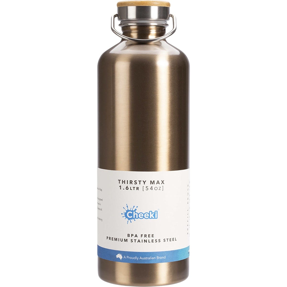 Stainless Steel Bottle Champagne 'Thirsty Max'