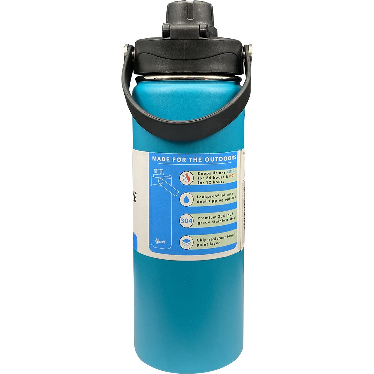 Cheeki Stainless Steel Bottle Adventure Insulated Aqua