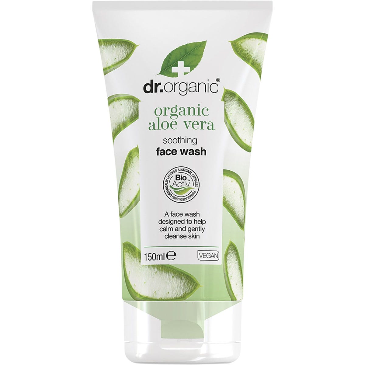 Creamy Face Wash Organic Aloe Vera