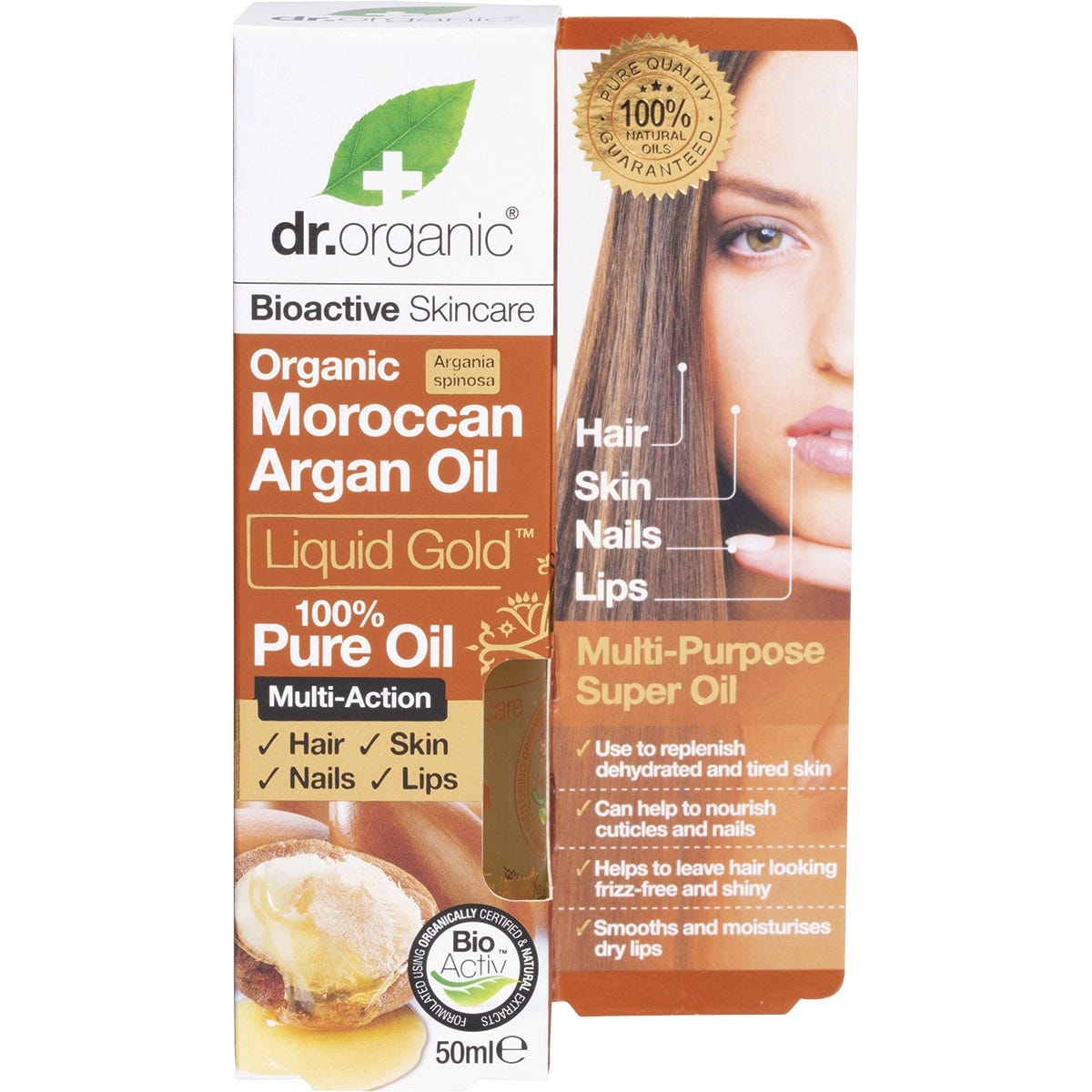 Dr Organic Pure Oil Organic Moroccan Argan Oil