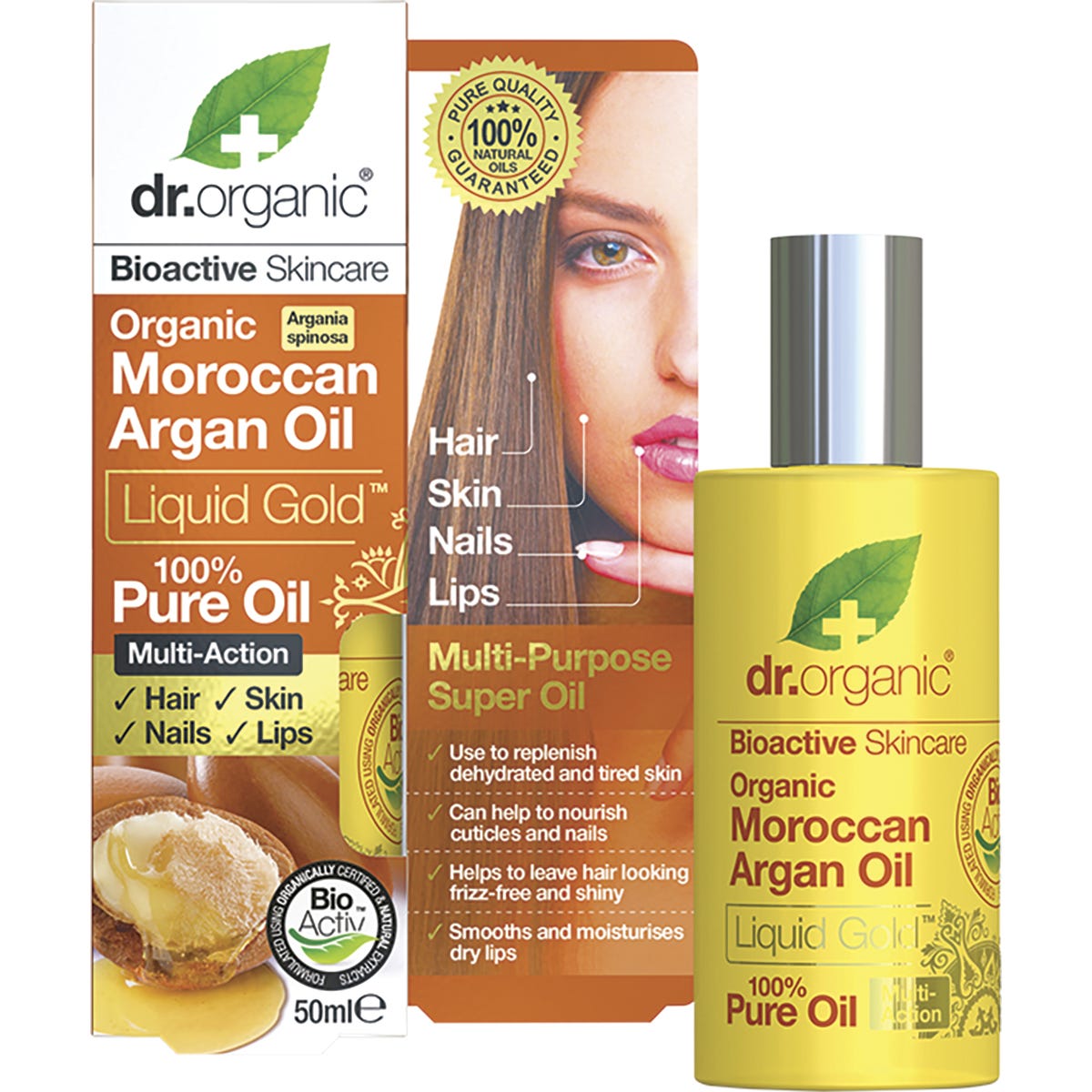 Pure Oil Organic Moroccan Argan Oil