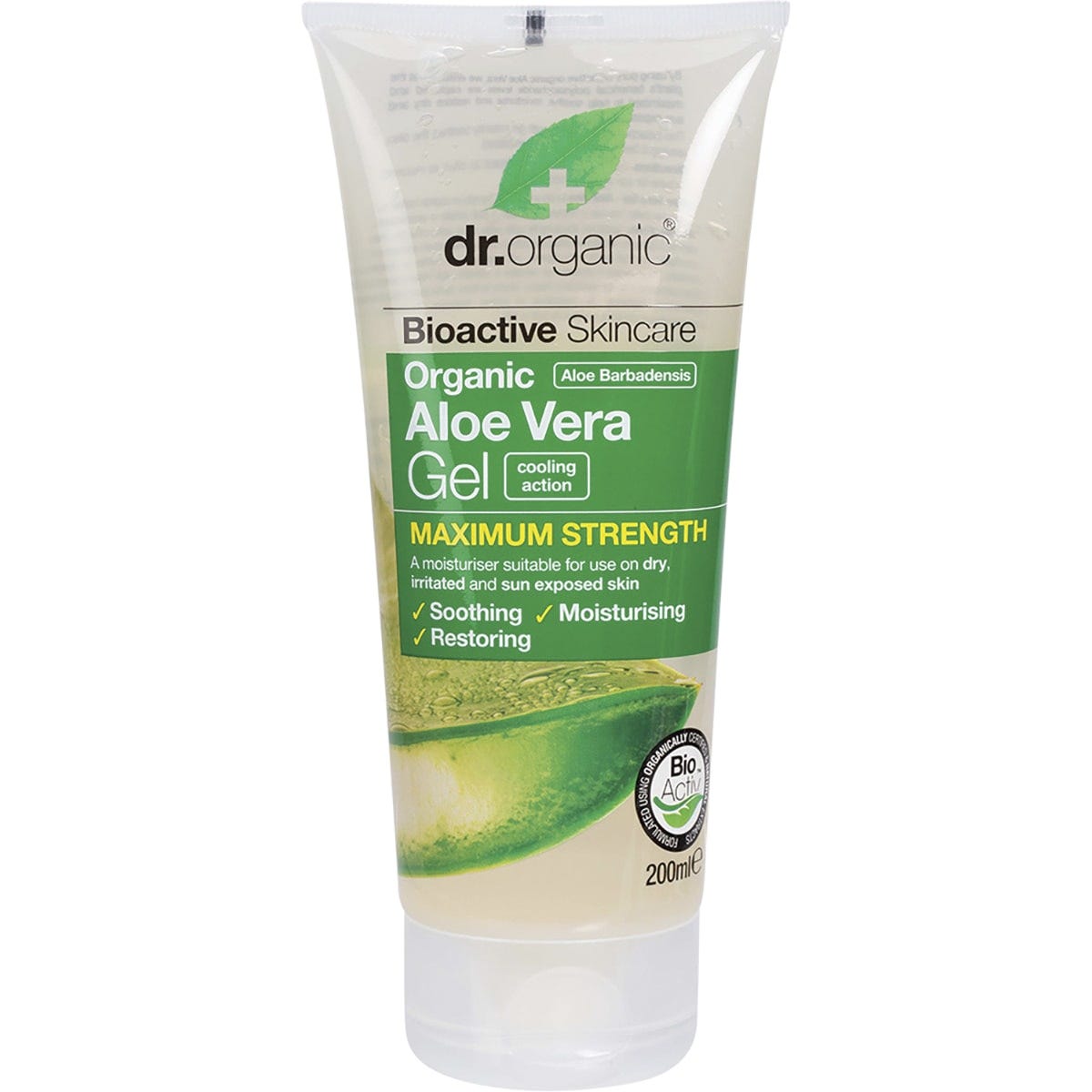 Dr Organic Aloe Vera Gel Maximum Strength Organic Aloe Vera