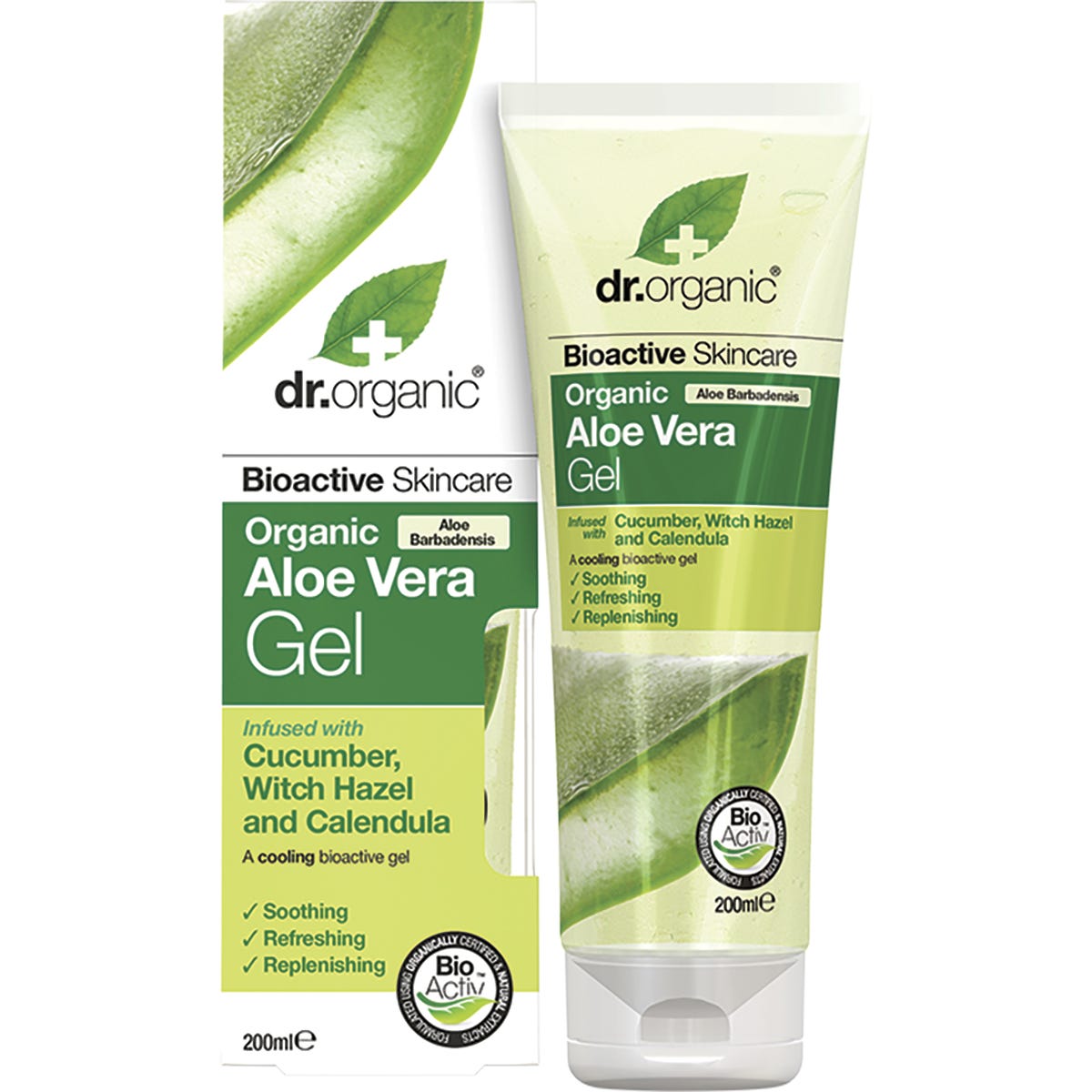 Aloe Vera Gel with Cucumber Organic Aloe Vera