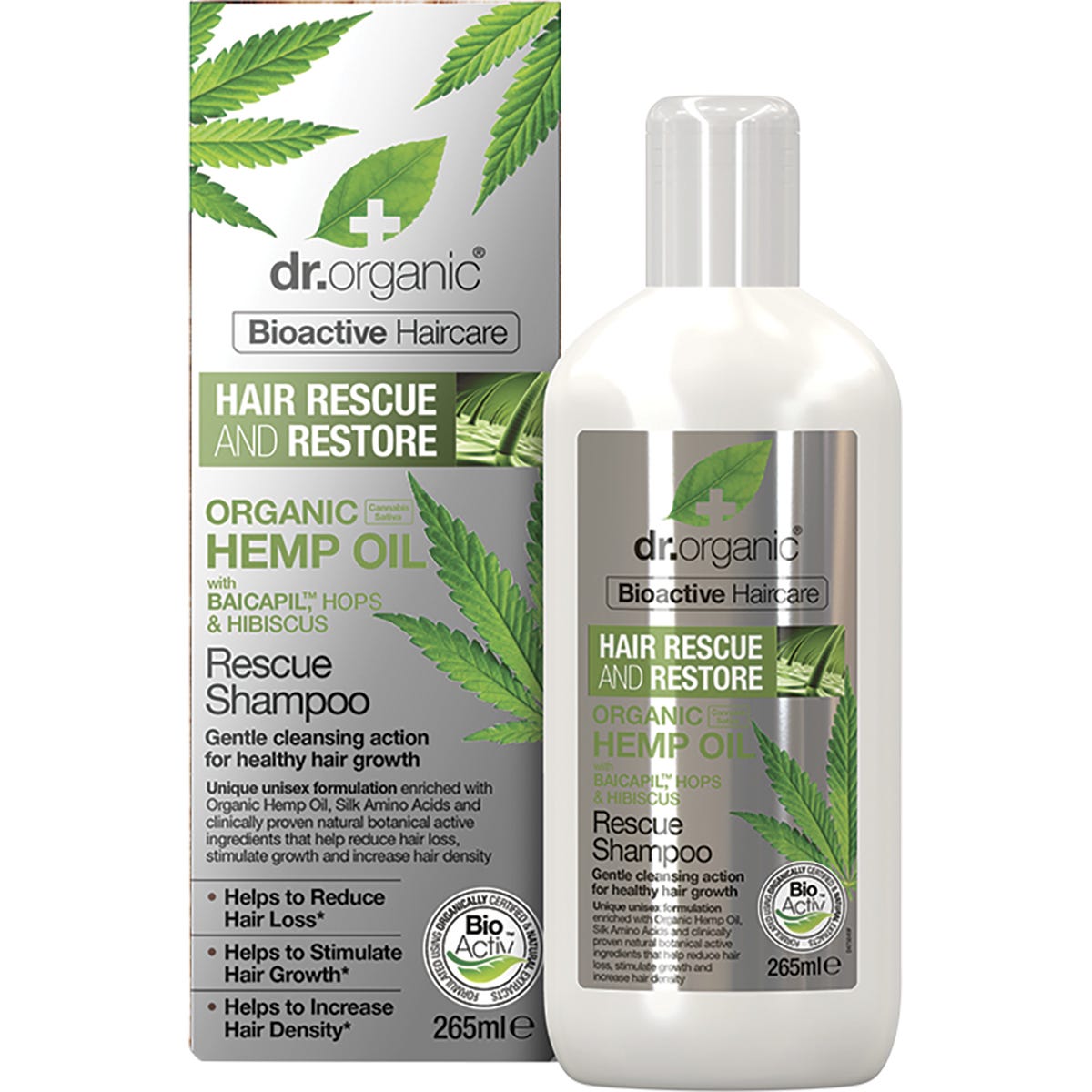 Rescue & Restore Shampoo Organic Hemp Oil