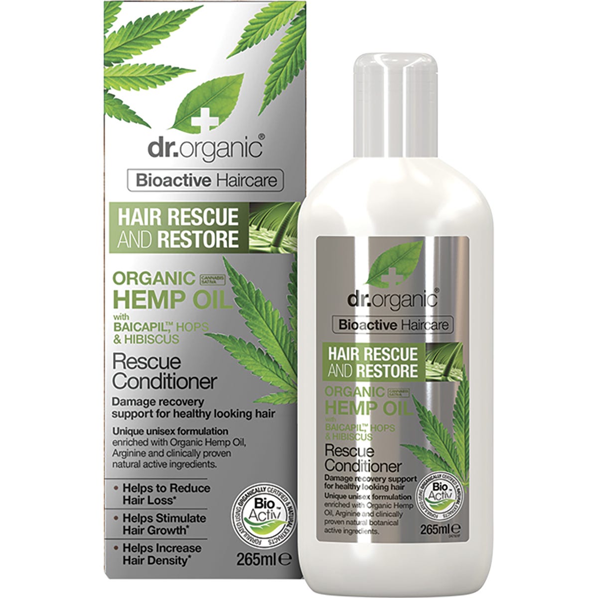 Rescue & Restore Conditioner Organic Hemp Oil