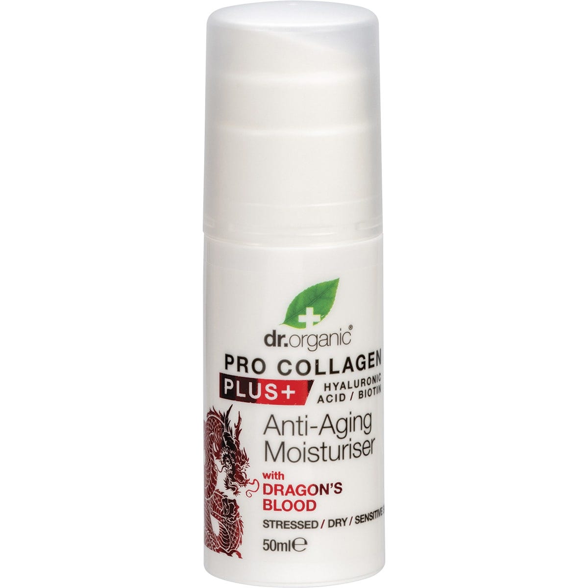 Dr Organic Pro Collagen+ Anti Aging Moisturiser Dragon Blood