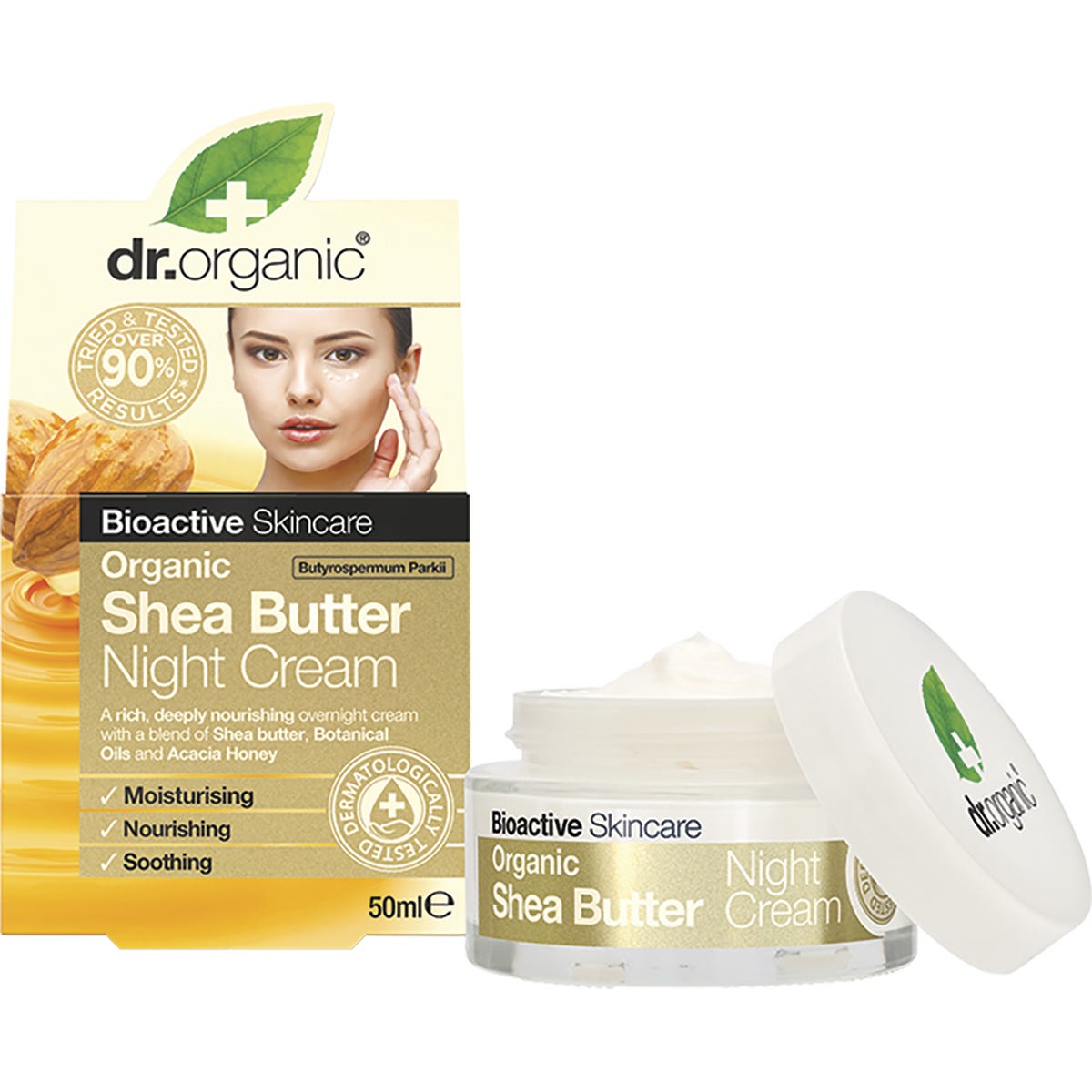 Night Cream Organic Shea Butter