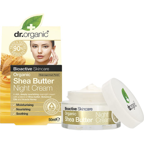 Night Cream Organic Shea Butter