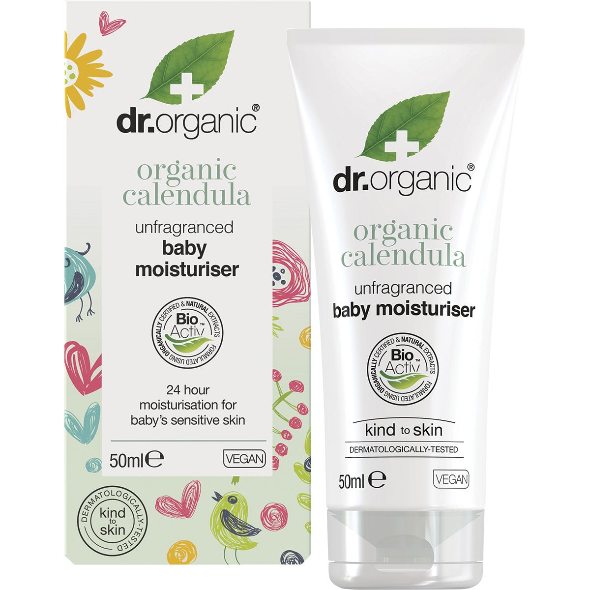 Unfragranced Baby Moisturiser Organic Calendula