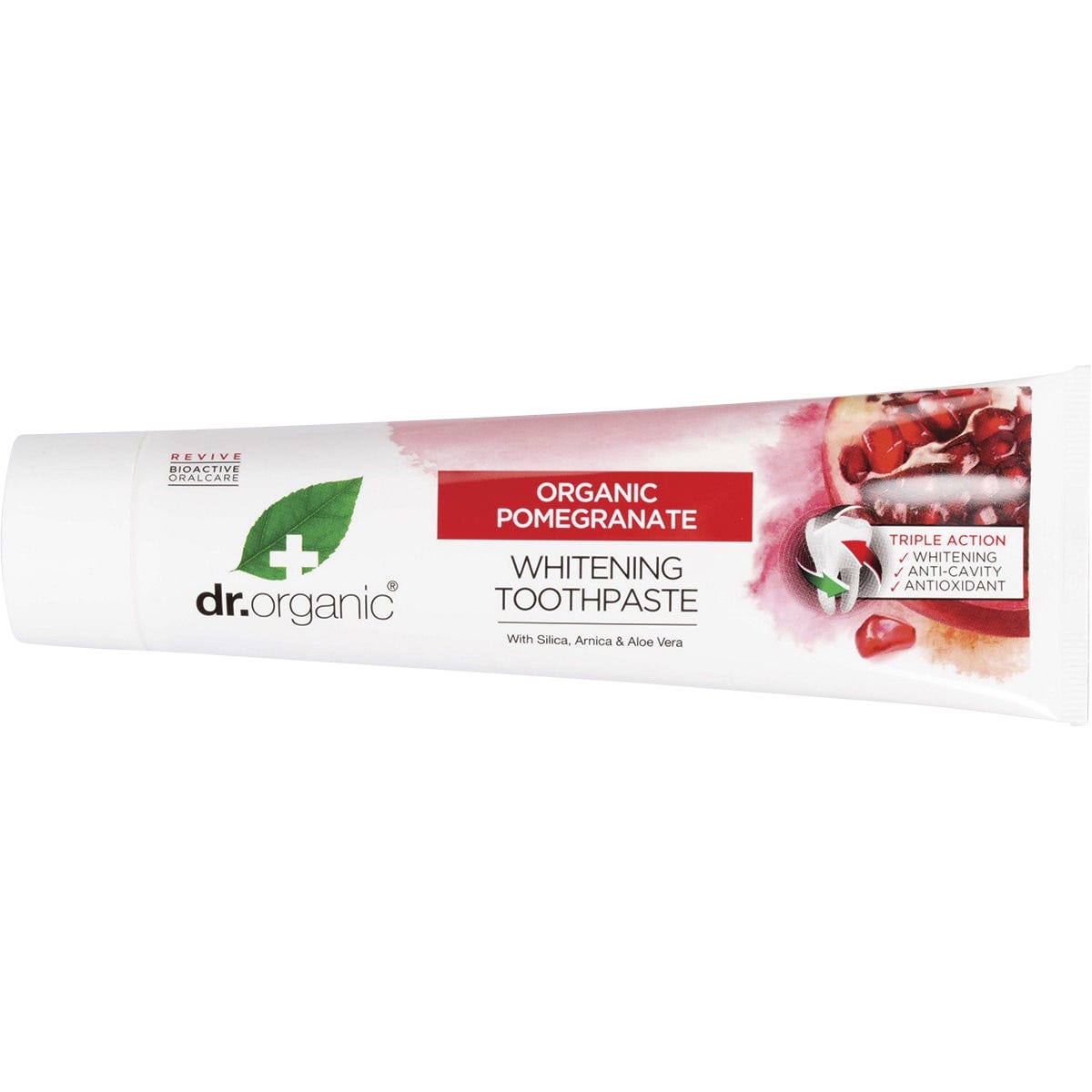 Dr Organic Toothpaste Whitening Organic Pomegranate