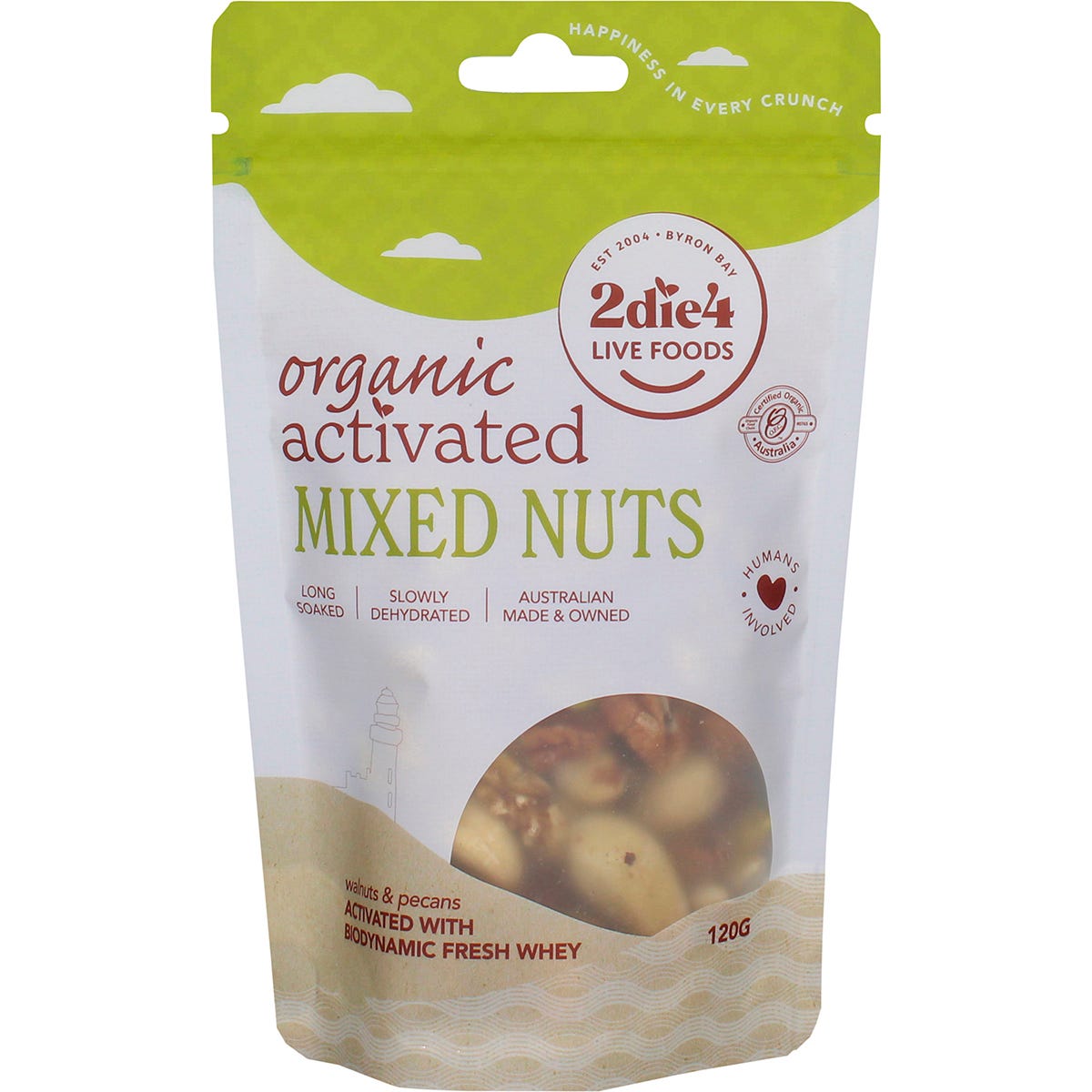 Organic Activated Mixed Nuts Activated with Fresh Whey