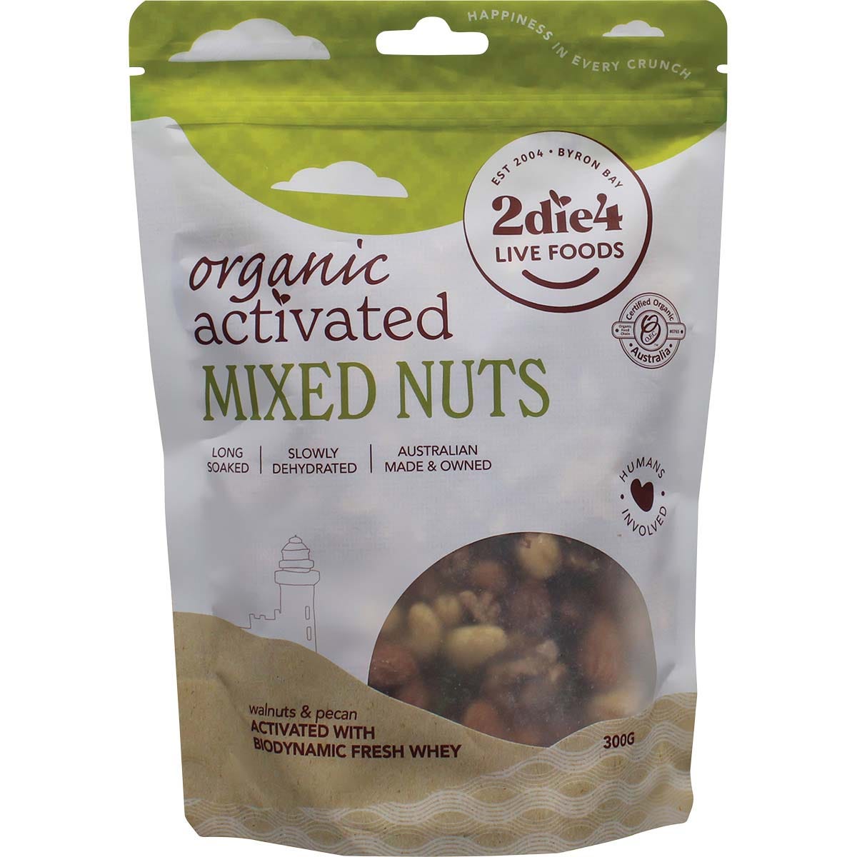 Organic Activated Mixed Nuts Activated with Fresh Whey