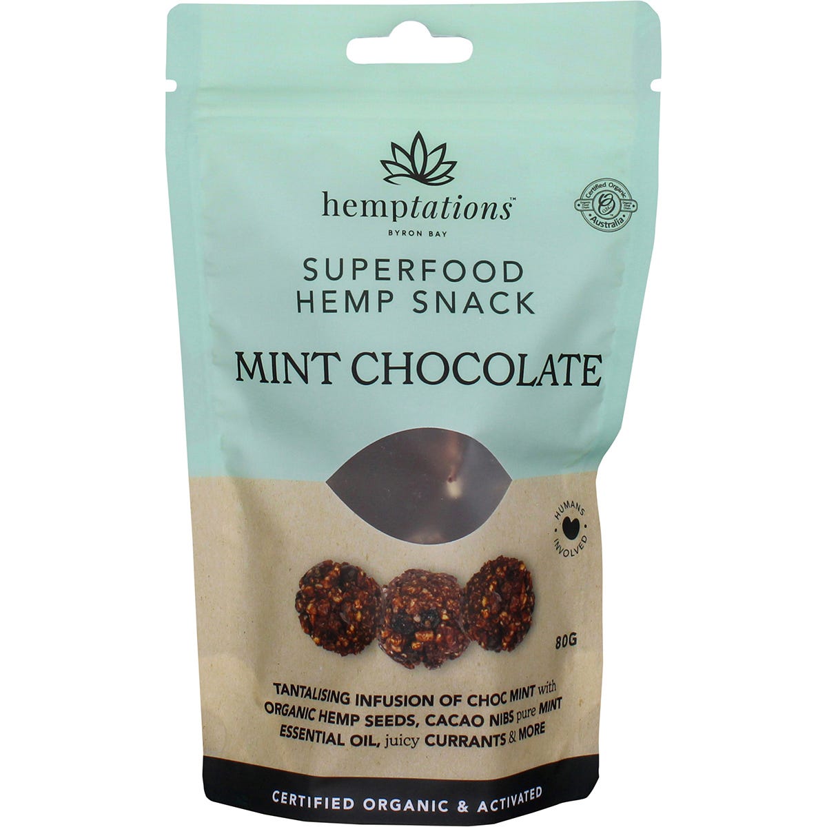 Hemptations Superfood Hemp Snack Mint Chocolate