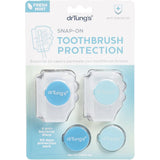 Dr Tung's Toothbrush Protection with 2 Refills (Colour May Vary)