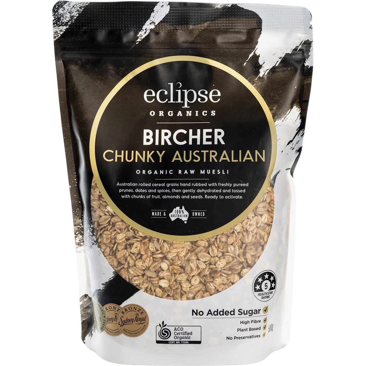 Organic Bircher Chunky Australian Muesli