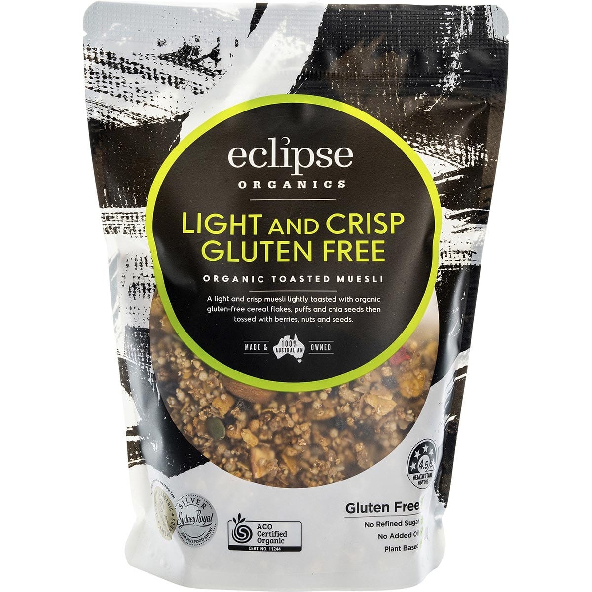 Organic Muesli Gluten Free Light and Crisp