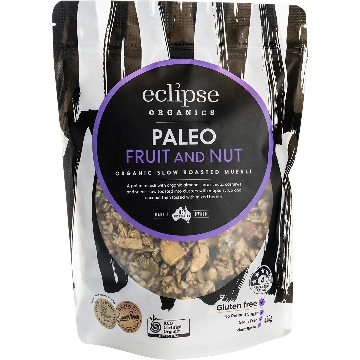 Organic Paleo Muesli Fruit and Nut