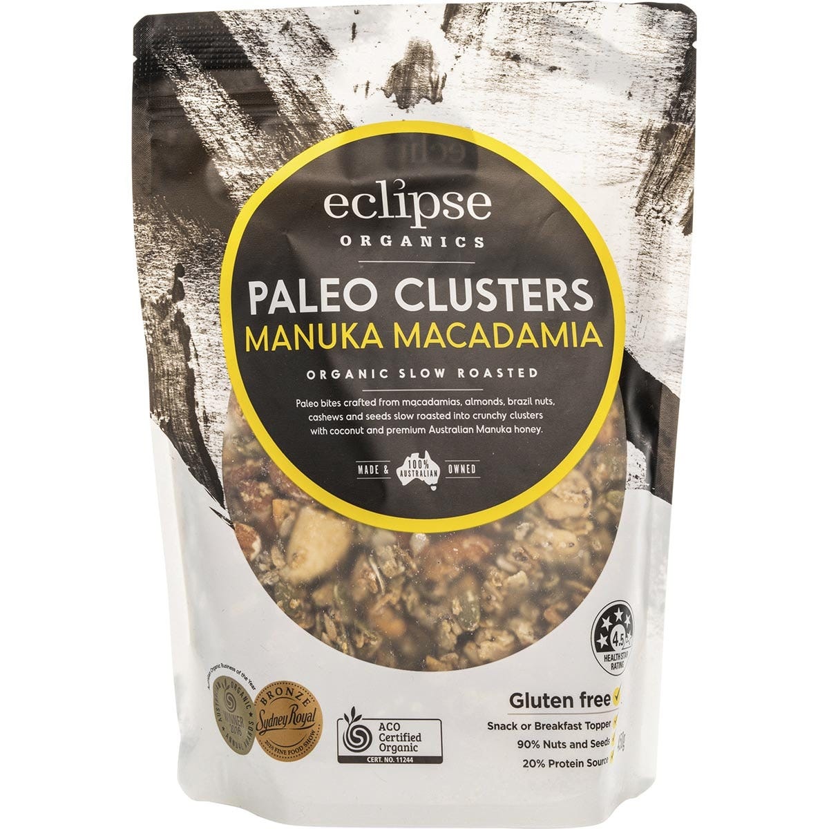 Organic Paleo Clusters Manuka Macadamia