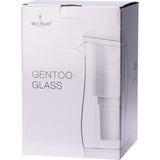 Ecobud Gentoo Glass Water Filter Jug White