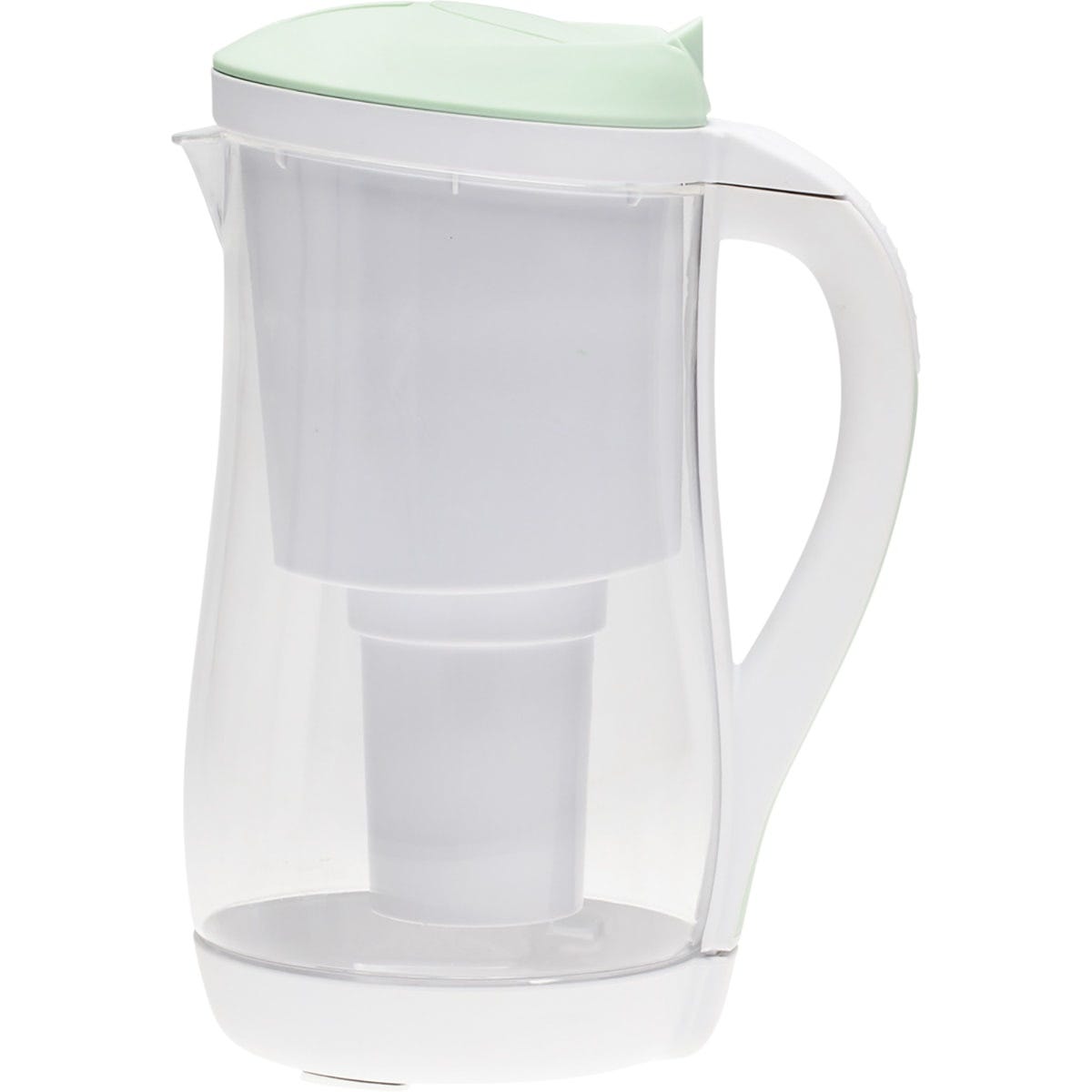 Ecobud Gentoo Plastic Water Filter Jug Aqua & White