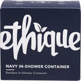 Ethique Bamboo & Cornstarch Shower Container Navy