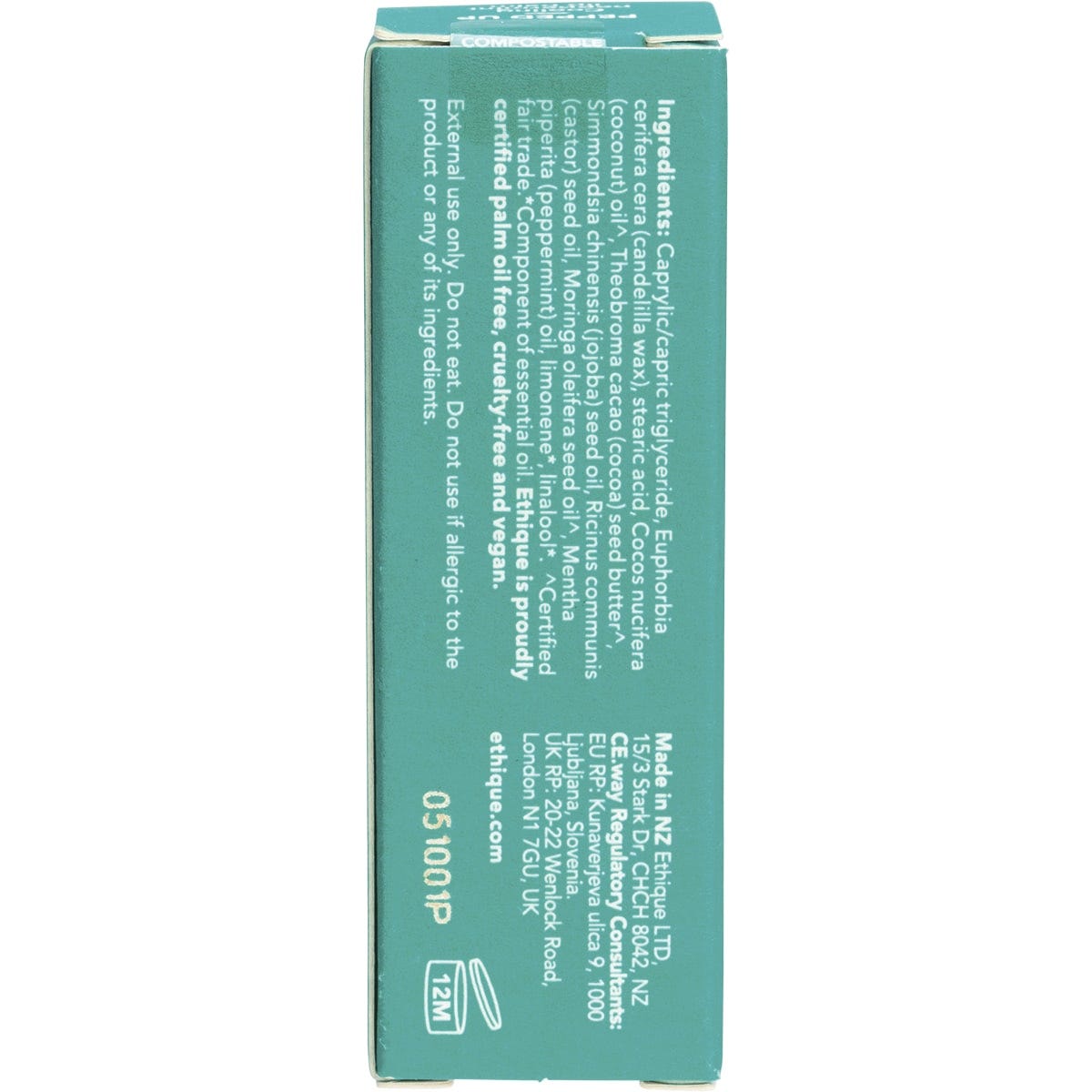 Ethique Lip Balm Pepped Up Peppermint