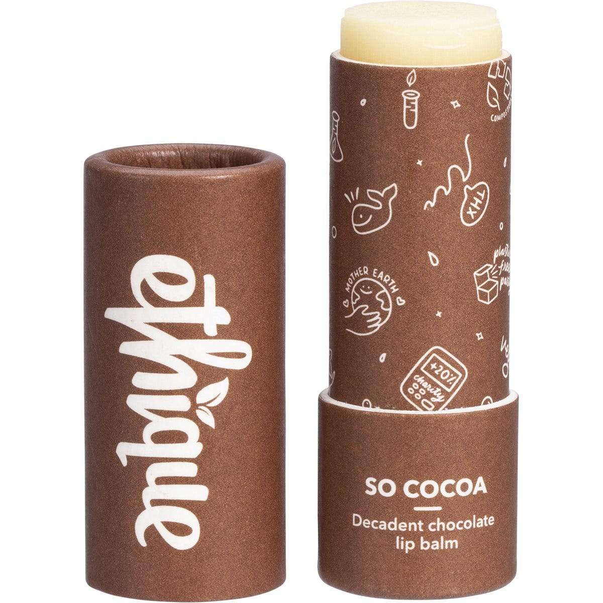 Ethique Lip Balm So Cocoa Chocolate