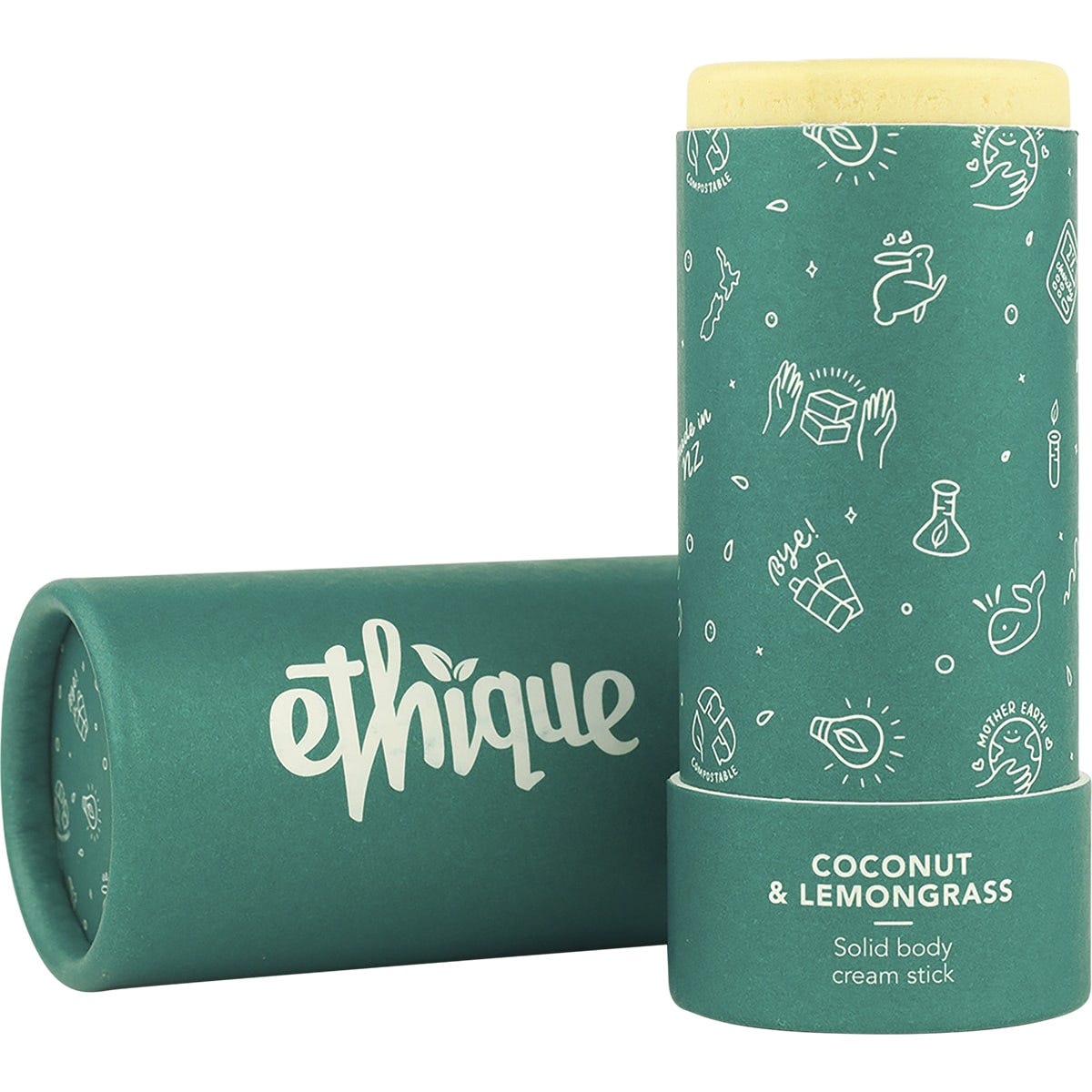 Ethique Solid Body Cream Stick Coconut & Lemongrass