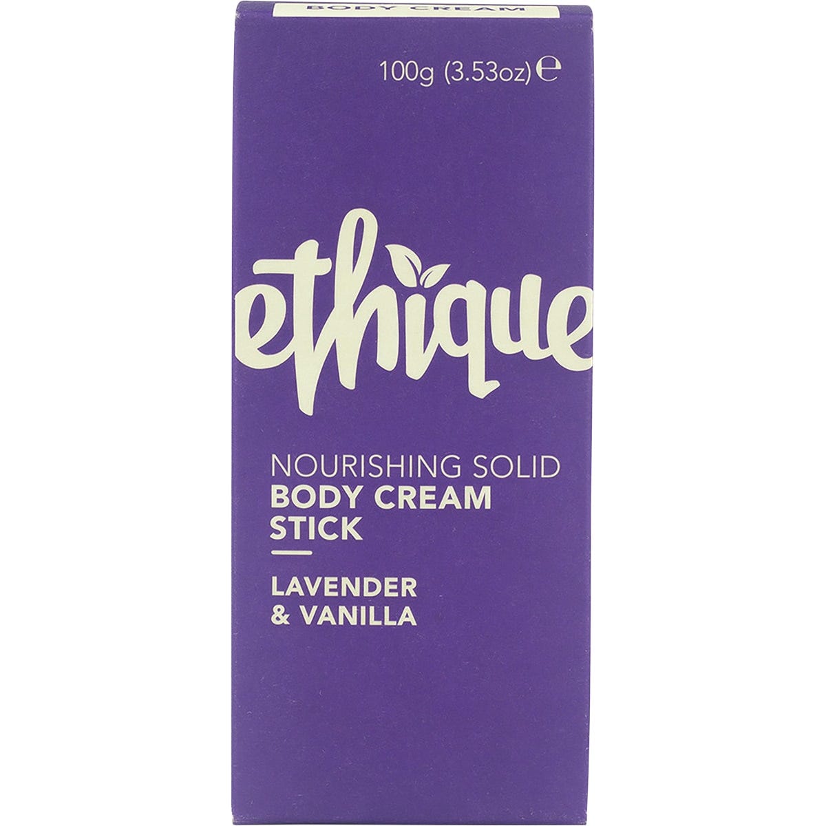 Ethique Solid Body Cream Stick Lavender & Vanilla