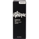 Ethique Lipstick Hibiscus Vibrant Coral