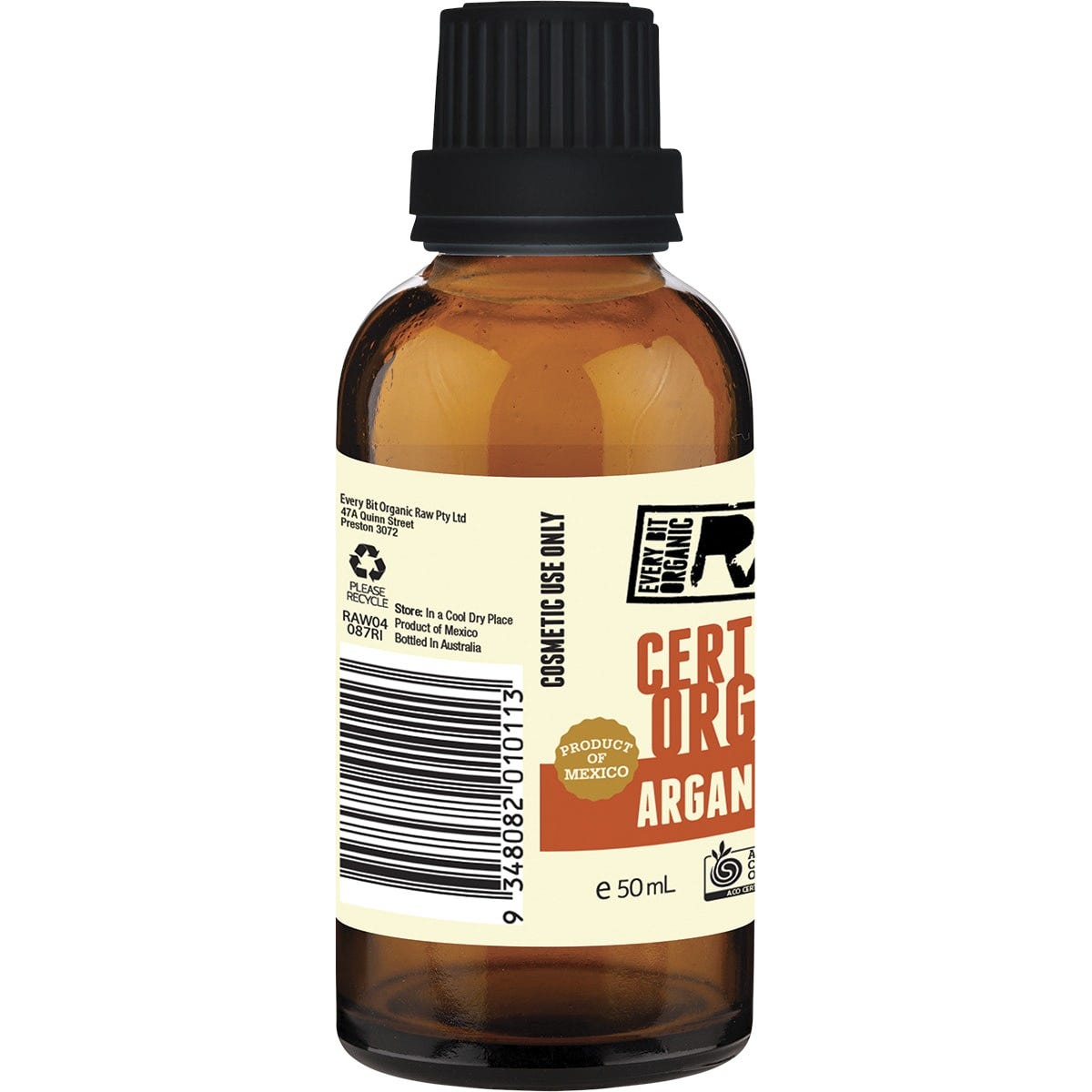 Every Bit Organic Raw Argan Oil