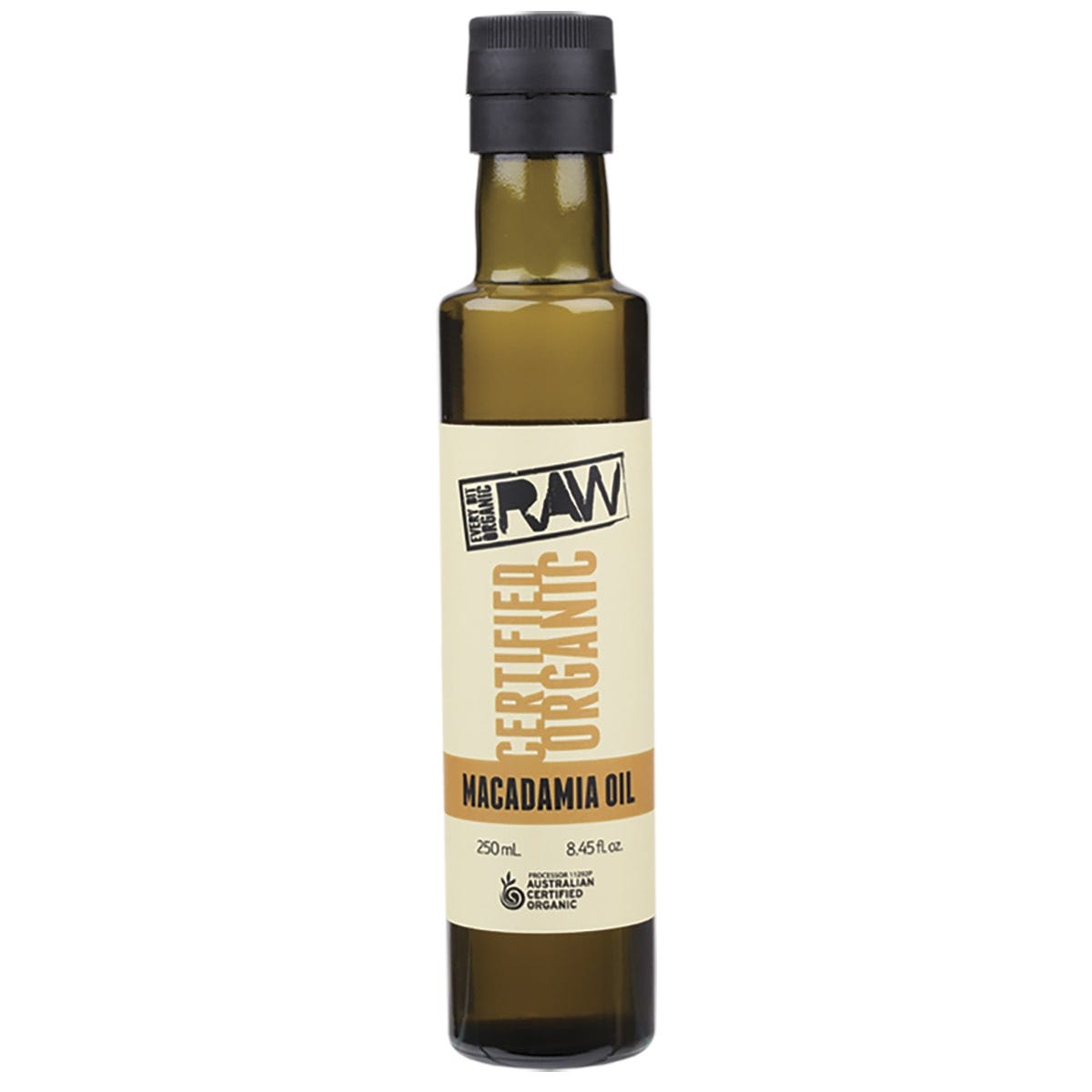 Macadamia Oil Extra Virgin Cold Pressed Unrefined