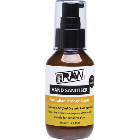 Hand Sanitiser Australian Orange Citrus