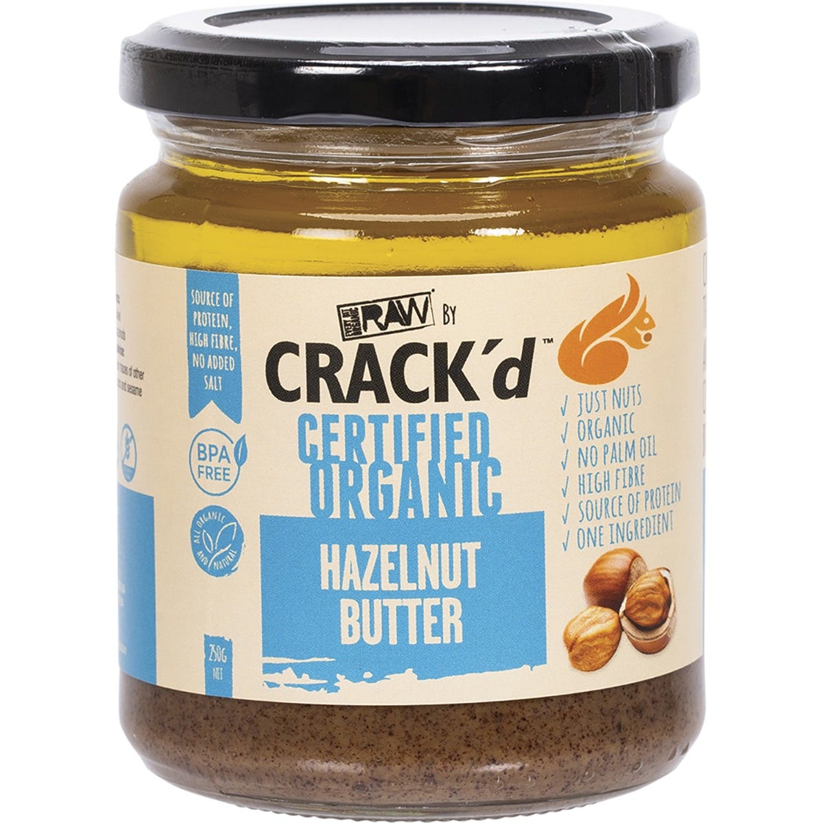 Crack'd Hazelnut Butter