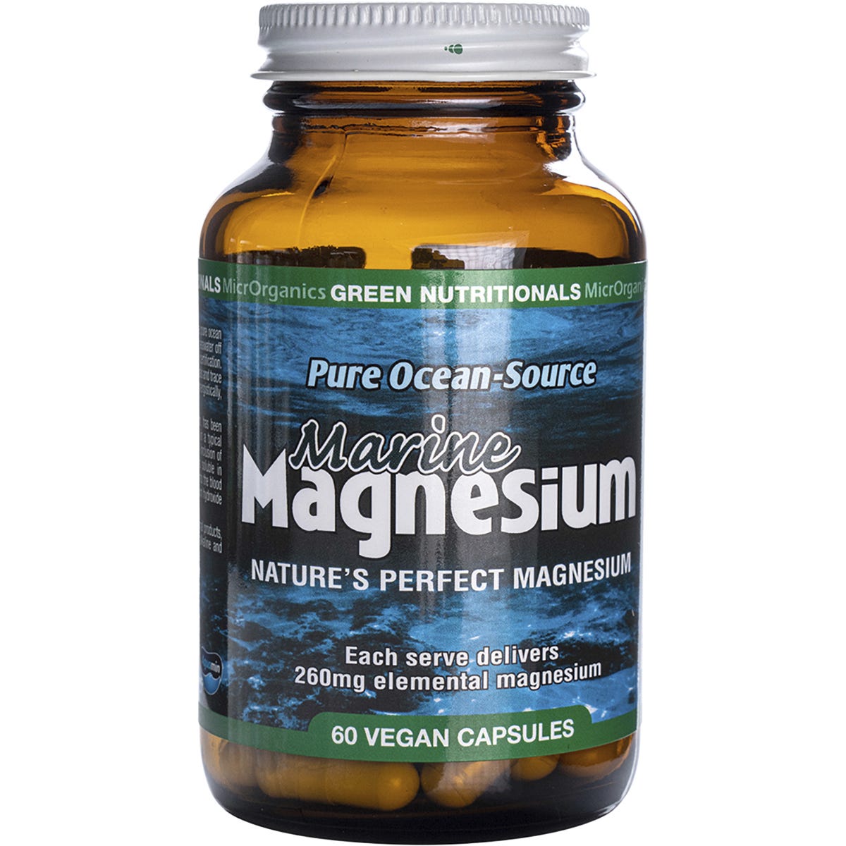 Marine Magnesium Vegan Capsules 260mg