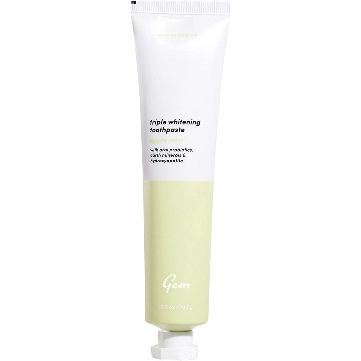 Gem Toothpaste Triple Whitening Apple Mint