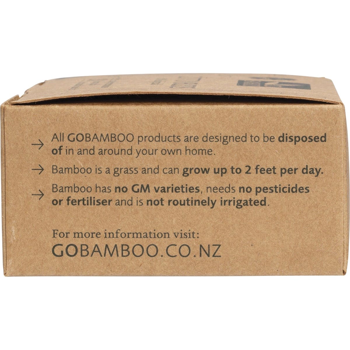 Go Bamboo Cotton Buds 100% Biodegradable