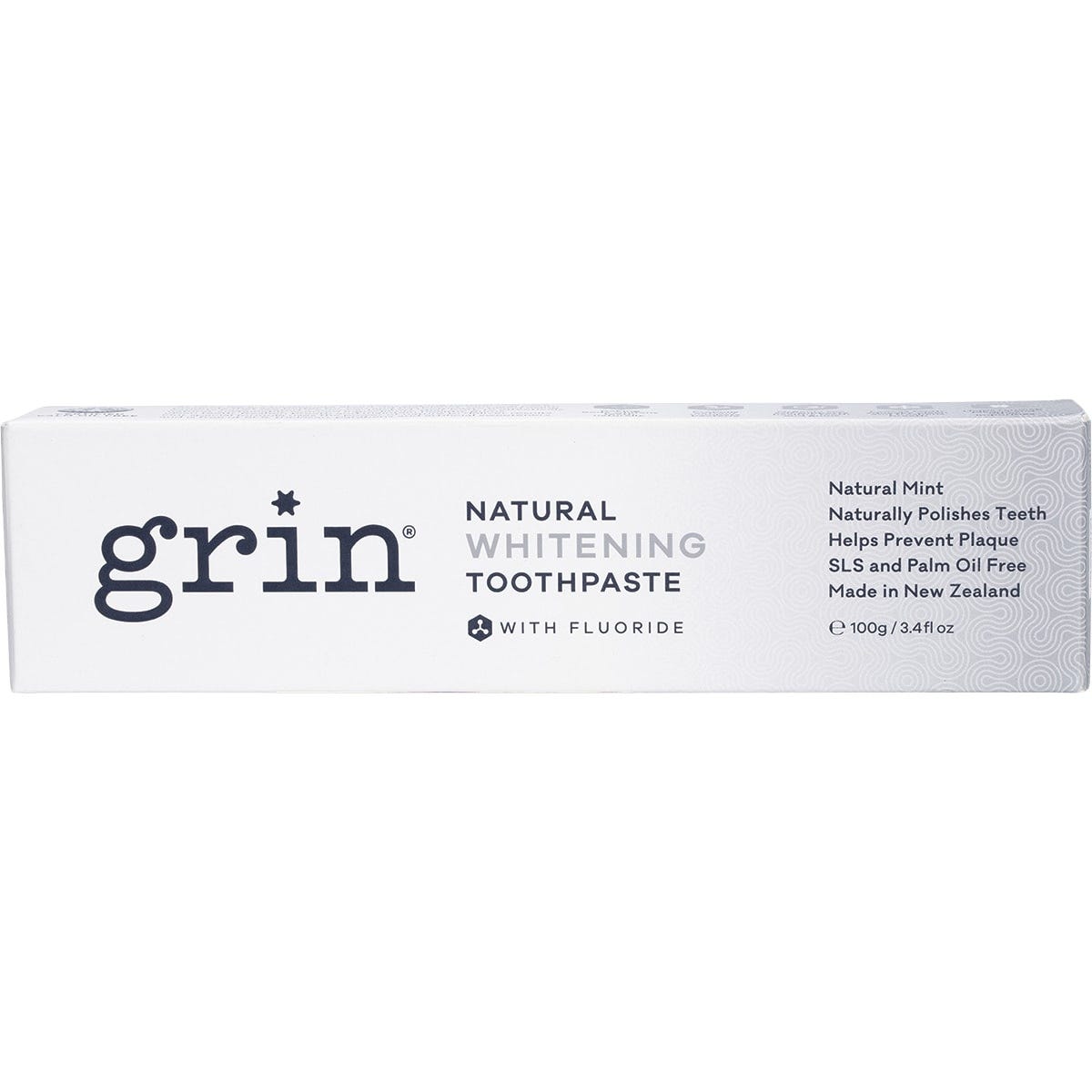 Grin Toothpaste Whitening with Fluoride