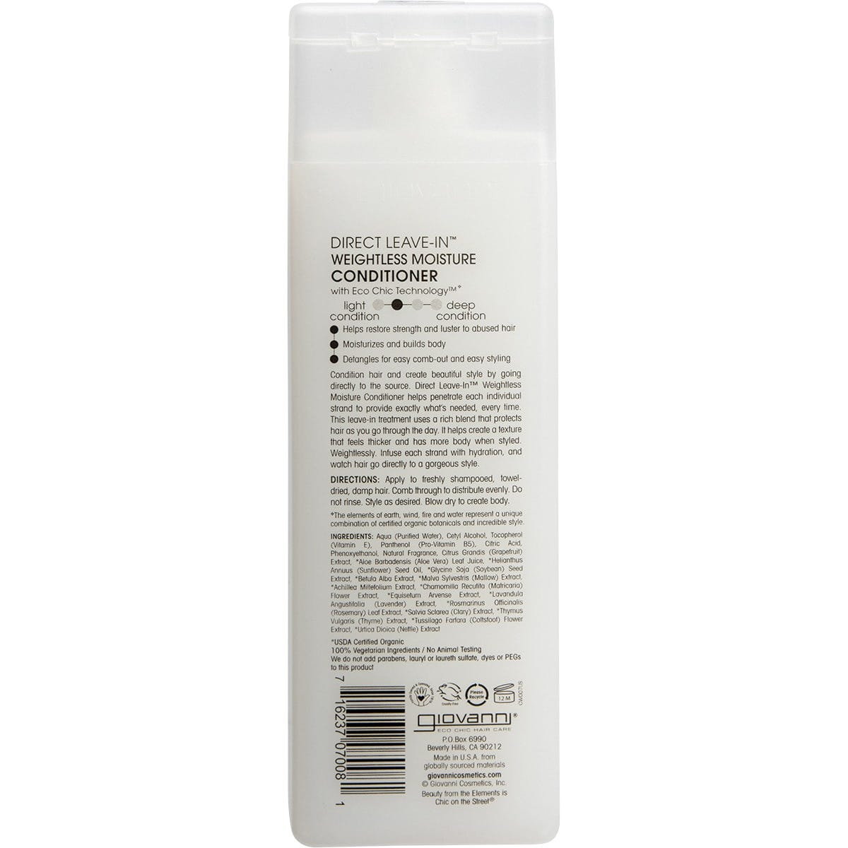 Giovanni Conditioner Direct Leave in