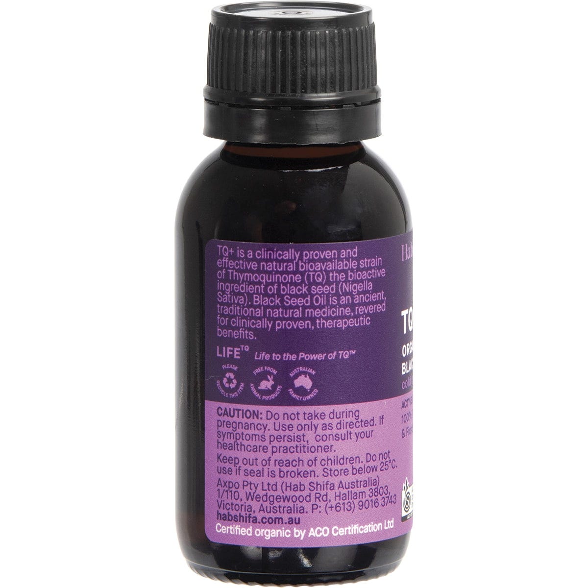 Hab Shifa TQ+ Organic Black Seed Oil