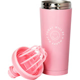 Happy Way Insulated Stainless Steel Shaker Pink