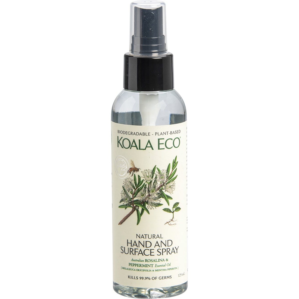 Natural Hand & Surface Spray Rosalina & Peppermint