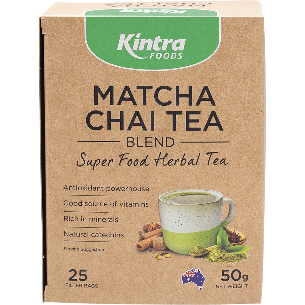 Matcha Chai Tea Blend Tea Bags