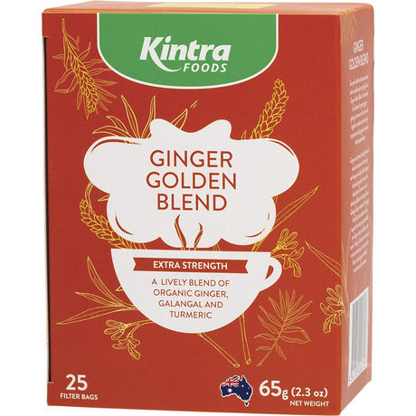 Herbal Tea Bags Ginger Golden Blend