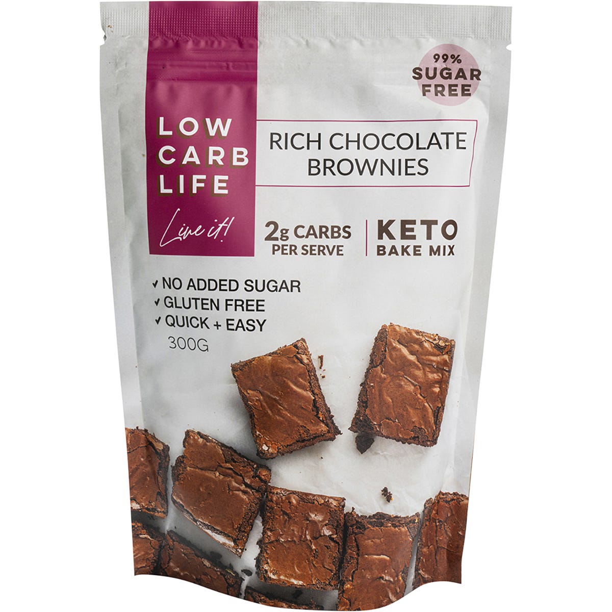 Rich Chocolate Brownies Keto Bake Mix