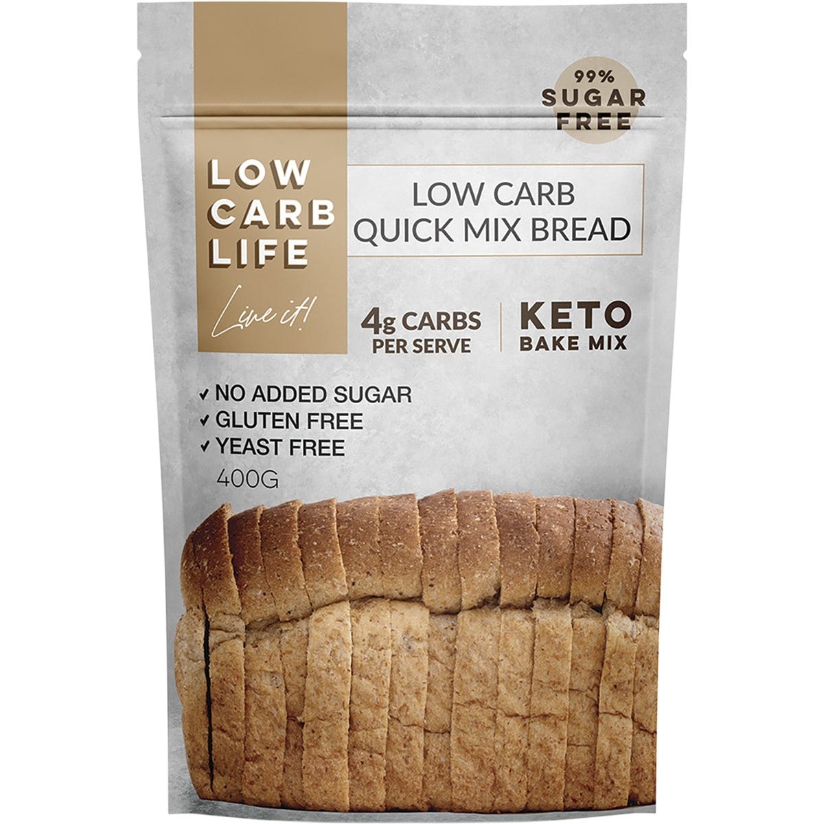 Low Carb Quick Mix Bread Keto Bake Mix