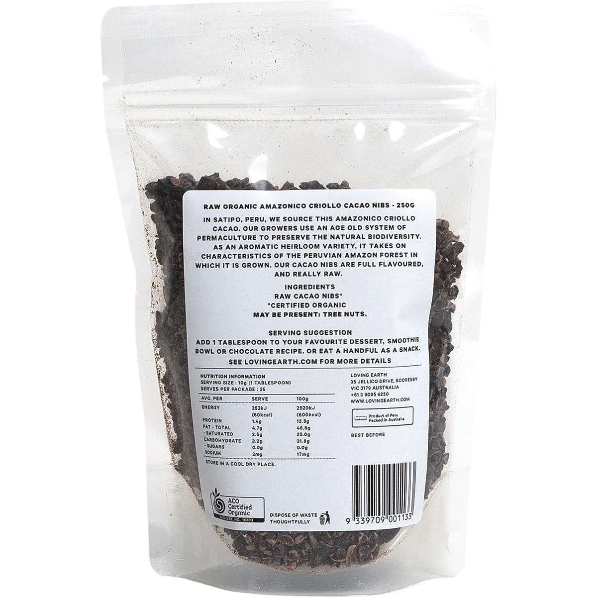 Loving Earth Cacao Nibs