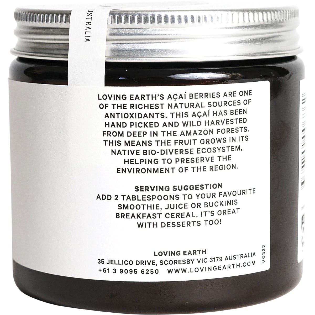 Loving Earth Acai Superfood Powder