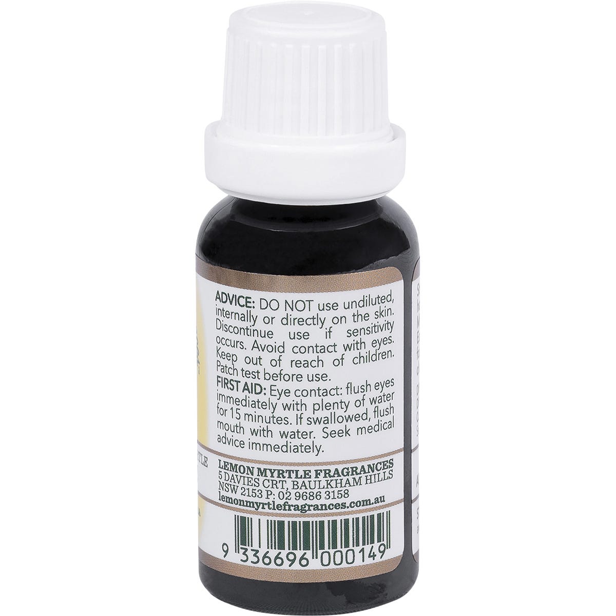 Lemon Myrtle Fragrances Essential Oil (100%)